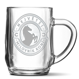 Půllitr Největší milovník koní: 0,5