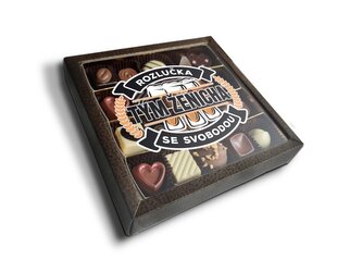 Pralinky Rozlučka se svobodou tým ženicha: 20 ks pralinek