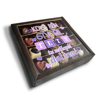 Pralinky Když Bůh stvořil tety: 20 ks pralinek