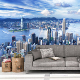 Tapeta Město s mrakodrapy: 336x220 cm
