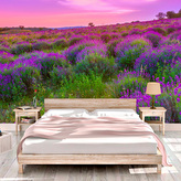 Tapeta Levandulové pole 2: 208x125 cm