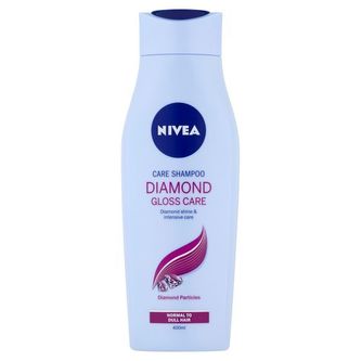 Nivea Šampon pro oslňující lesk vlasů Diamond Gloss Šampon pro oslňující lesk vlasů Diamond Gloss - Objem 400 ml woman