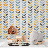 Tapeta Barevné lístky: 336x220 cm