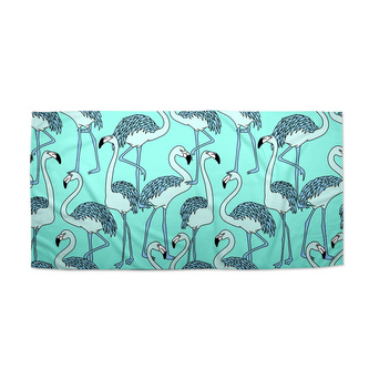 Ručník Plameňáci: 50x100 cm