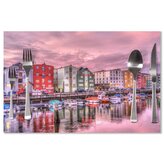 Prostírání Barevné domky na pobřeží: 40x30cm