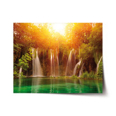 Plakát Vodopád: 120x80 cm