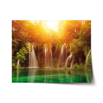 Plakát Vodopád: 120x80 cm