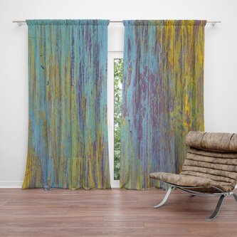 Závěs Dřevěná abstrakce: 2ks 140x250cm Závěs Dřevěná abstrakce: 2ks 140x250cm