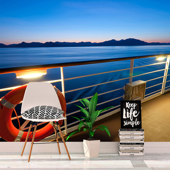 Tapeta Pohled z lodě: 336x220 cm