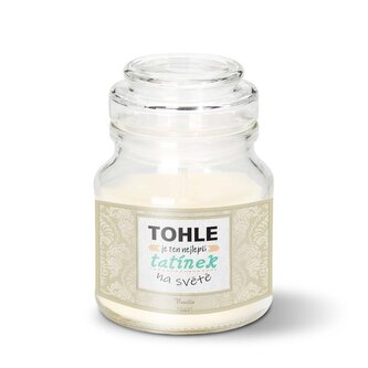 Svíčka Tohle je ten nejlepší tatínek na světě: 120 g