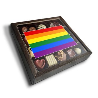 Pralinky Duhová vlajka: 20 ks pralinek