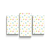 Obraz - 3-dílný Zmrzlinky s muffiny: 75x50 cm