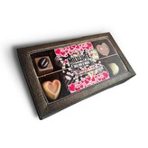 Pralinky Miluji Tě 365 dní v roce: 10 ks pralinek