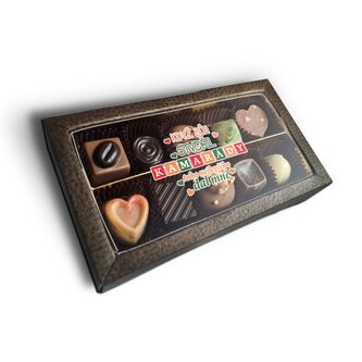 Pralinky Když Bůh stvořil kamarády: 10 ks pralinek