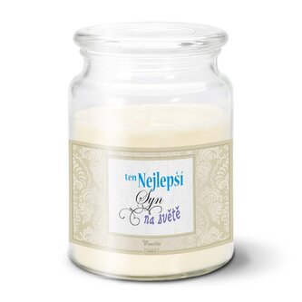 Svíčka Ten nejlepší syn na světě: 500 g 
