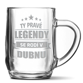 Půllitr Ty pravé legendy se rodí v dubnu: 0,5