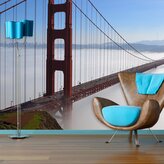 Tapeta Golden Gate v mlze: 208x125 cm