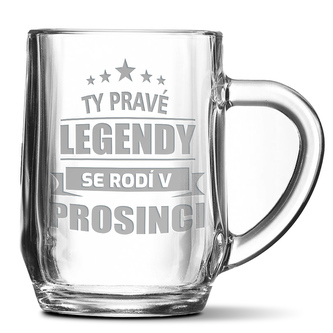 Půllitr Ty pravé legendy se rodí v prosinci: 0,5
