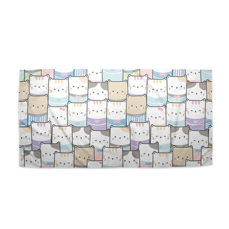 Ručník Kreslená koťátka: 50x100 cm