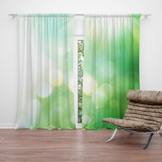 Závěs Zelená abstrakce: 2ks 140x250cm Závěs Zelená abstrakce: 2ks 140x250cm
