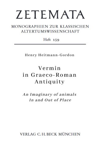 Vermin in Graeco-Roman Antiquity