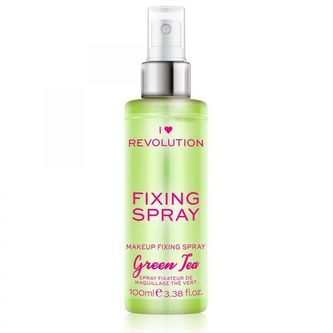 Revolution Fixační sprej make-upu zelený čaj (Green Tea Fixing Spray) 100 ml woman