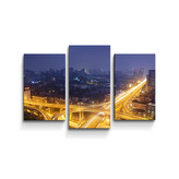 Obraz - 3-dílný Křižovatka: 75x50 cm