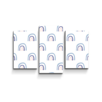 Obraz - 3-dílný Duha: 75x50 cm