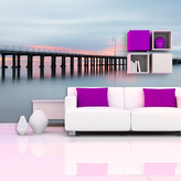 Tapeta Molo s červánky: 336x220 cm