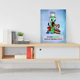 Dárková cedulka Jsi moje kyselina: 30x40 cm