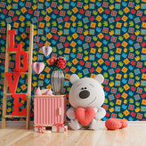 Tapeta ABC: 208x125 cm