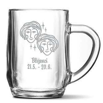 Půllitr Blíženci: 0,5