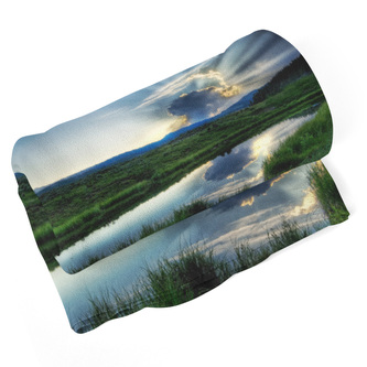 Deka Mrak nad řekou: 190x140 cm