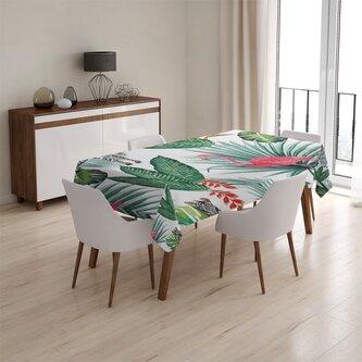 Ubrus Zebra a Plameňák: 130x170 cm Ubrus Zebra a Plameňák: 130x170 cm