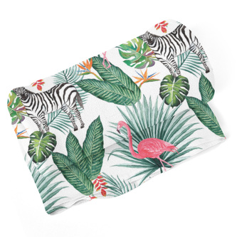 Deka Zebra a plameňák: 190x140 cm