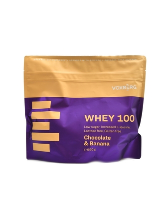 Voxberg - Whey Protein 100 990g - ledová káva