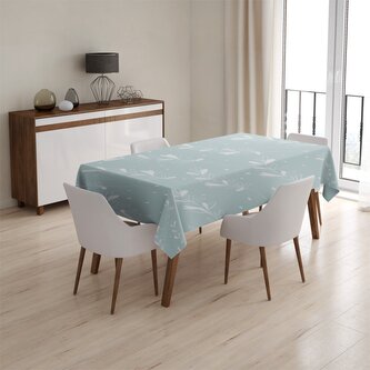 Ubrus Bílé lístky: 130x170 cm Ubrus Bílé lístky: 130x170 cm