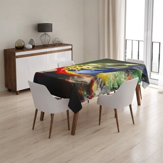 Ubrus Barevný papoušek: 130x130 cm