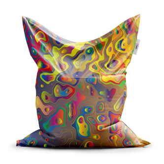 Sedací vak Barevné skvrny: 150x100 cm Sedací vak Barevné skvrny: 150x100 cm