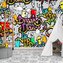 Tapeta Graffiti: 336x220 cm