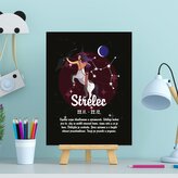 Dárková cedulka Střelec: 30x40 cm