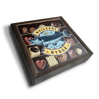 Pralinky Nejlepší rybář: 20 ks pralinek