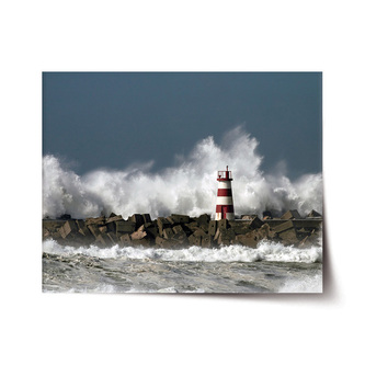 Plakát Maják ve vlnách: 120x80 cm