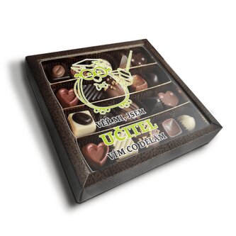 Pralinky Věř mi, jsem učitel vím co dělám: 20 ks pralinek