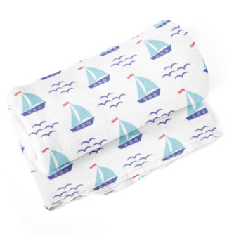 Deka Modré lodičky: 150x120 cm