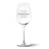 Sklenička na víno Když Bůh stvořil učitele: 49 cl