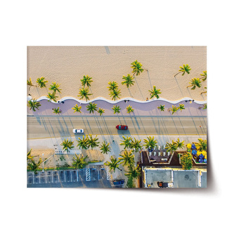 Plakát Pobřeží: 120x80 cm