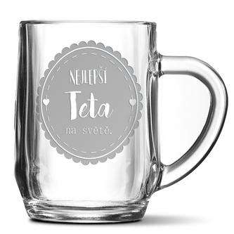 Půllitr Nejlepší teta na světě: 0,5