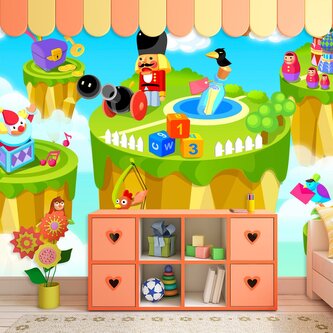 Tapeta Dětský motiv 2: 208x125 cm