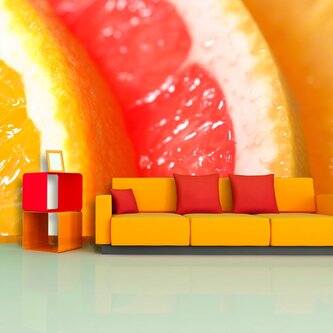 Tapeta Citrusy: 208x125 cm